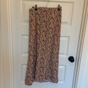 Reformation Floral Maxi Skirt